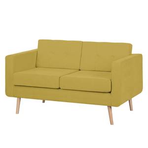 Sofa Croom I (2-Sitzer) Gelb - Textil - 143 x 84 x 81 cm