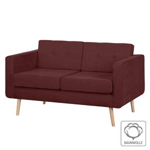 Sofa Croom I (2-Sitzer) Violett - Textil - 143 x 84 x 81 cm