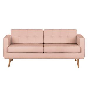 Sofa Croom I (3-Sitzer) Webstoff - Webstoff Polia: Pastellapricot