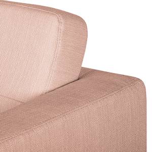 Sofa Croom I (3-Sitzer) Webstoff - Webstoff Polia: Pastellapricot