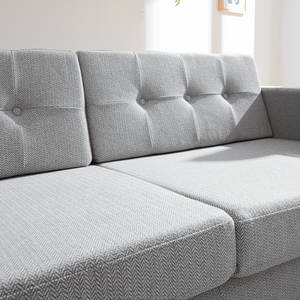 Sofa Croom III (3-Sitzer) Webstoff - Grau