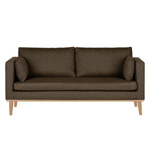 Sofa Dauphine 3-Sitzer - Webstoff Fischgrätmuster - Braun