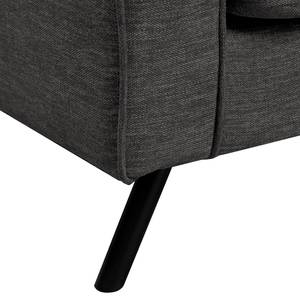 Canapé Derwen (3 places) Tissu Anthracite