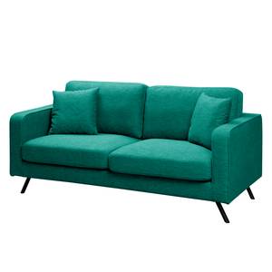 Sofa Derwen (3-Sitzer) Webstoff Petrol