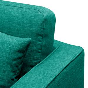 Sofa Derwen (3-Sitzer) Webstoff Petrol