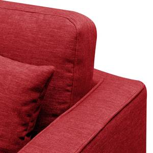 Sofa Derwen (3-Sitzer) Webstoff Rot