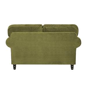 Sofa Dijon (2-Sitzer) Samt Olivgrün