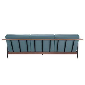 Sofa Dowel (3-Sitzer) Flachgewebe Stoff Asa: Blau