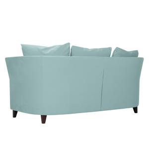 Sofa Draper (3-Sitzer) Webstoff Stoff Akenia: Hellblau