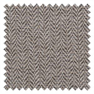 Canapé Dauphine (2 places) Textile - Motif à chevrons - Gris