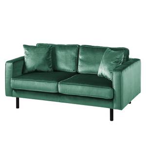 Sofa Edina Samt (2-Sitzer) Meeresgrün