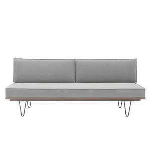 Sofa Elphin (2-Sitzer) Webstoff Lichtgrau