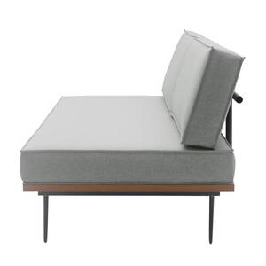 Sofa Elphin (2-Sitzer) Webstoff Lichtgrau