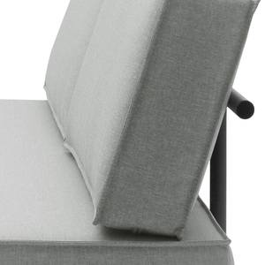 Sofa Elphin (2-Sitzer) Webstoff Lichtgrau
