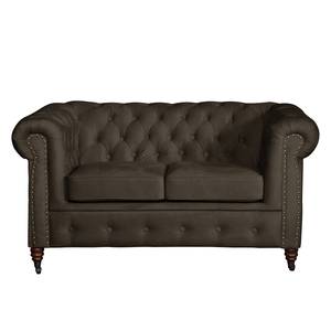 Sofa Esplanada (2-Sitzer) Samt Bisonbraun