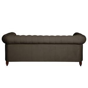 Sofa Esplanada (3-Sitzer) Samt Bisonbraun