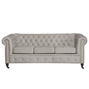 Sofa Esplanada (3-Sitzer) Samt Granit