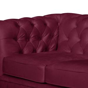 Sofa Esplanada (2-Sitzer) Samt Weinrot