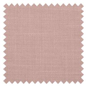 Sessel Eva I Webstoff Mauve - Beige - Eiche - Mit Hocker