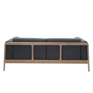 Sofa Fleek (2-Sitzer) Stoff Ever: Anthrazit - Braun