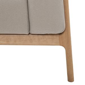 Sofa Fleek (2-Sitzer) Stoff Ever: Beige - Braun