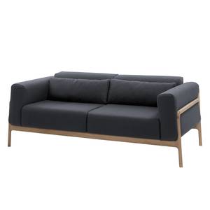 Sofa Fleek (2-Sitzer) Stoff Ever: Anthrazit - Beige