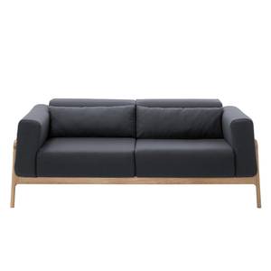 Sofa Fleek (2-Sitzer) Stoff Ever: Anthrazit - Beige