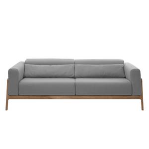 Sofa Fleek (3-Sitzer) Stoff Ever: Grau-Beige - Braun