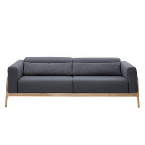 Sofa Fleek (3-Sitzer) Stoff Ever: Anthrazit - Beige