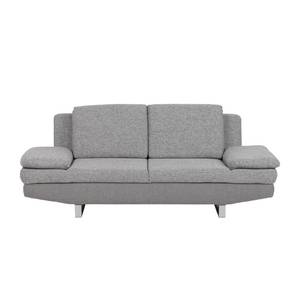 Sofa Felipa (2-Sitzer) Webstoff Grau/Strukturstoff Grau-Braun