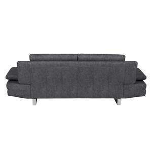 Sofa Felipa (3-Sitzer) Kunstleder Anthrazit