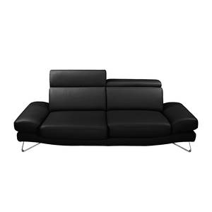 Sofa Finnley (2,5-Sitzer) Echtleder Schwarz