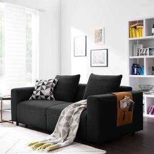 2,5-Sitzer Sofa FINNY Webstoff Saia: Anthrazit - Keine Funktion