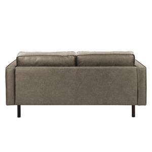 2-Sitzer Sofa FORT DODGE Antiklederlook - Microfaser Yaka: Muskat - Ohne Schlaffunktion