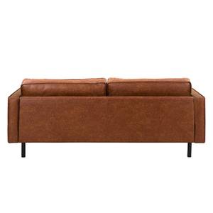 3-Sitzer Sofa FORT DODGE Antiklederlook - Microfaser Yaka: Cognac