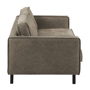 3-Sitzer Sofa FORT DODGE Antiklederlook - Microfaser Yaka: Muskat