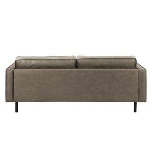 3-Sitzer Sofa FORT DODGE Antiklederlook - Microfaser Yaka: Muskat