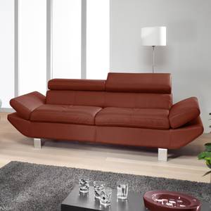 Sofa Fries (2-Sitzer) Kunstleder Rot