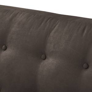 Sofa Giarra (2-Sitzer) Antiklederlook - Braungrau