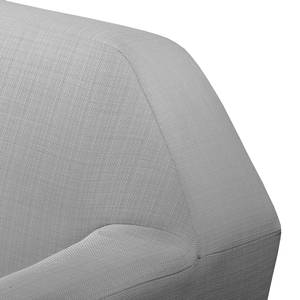 Sofa Giarra (2-Sitzer) Strukturstoff - Lichtgrau