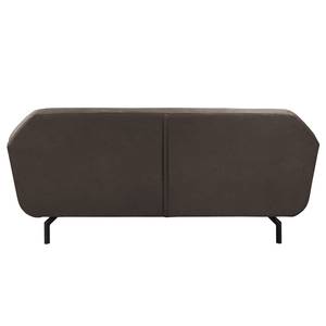 Sofa Giarra (3-Sitzer) Antiklederlook - Braungrau