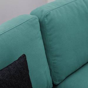 Sofa Glasco (3-Sitzer) Webstoff Webstoff - Webstoff Osta: Petrol