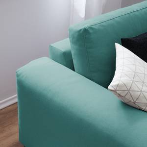 Sofa Glasco (3-Sitzer) Webstoff Webstoff - Webstoff Osta: Petrol