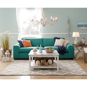 Sofa Glasco (3-Sitzer) Webstoff Webstoff - Webstoff Osta: Petrol