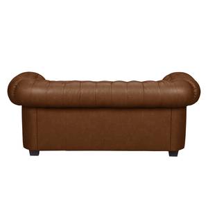 Sofa Gowen I (2-Sitzer) Kunstleder Cognac