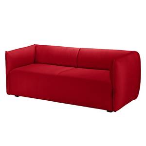 Sofa Grady I (3-Sitzer) Webstoff Rot - Textil - 191 x 70 x 78 cm