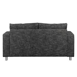 Sofa Greenwood (2-Sitzer) Webstoff Schwarz / Grau