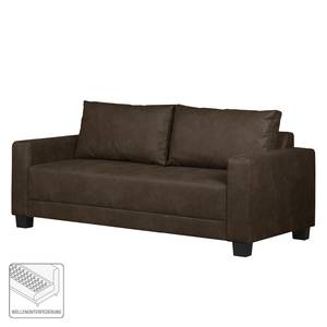 Sofa Greenwood (3-Sitzer) Antiklederlook Espresso