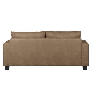 Sofa Greenwood (3-Sitzer) Antiklederlook Schlamm