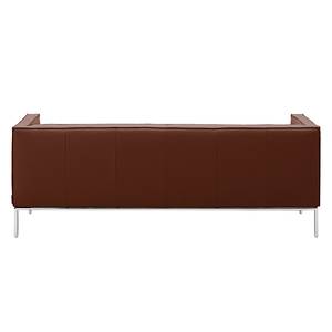 Sofa Greg Slim (3-Sitzer) Echtleder - Vintage Cognac